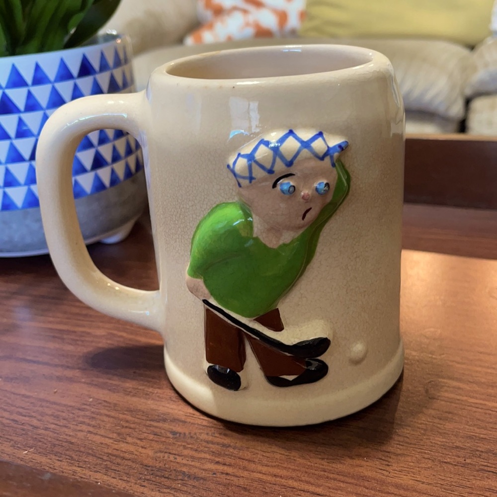 [pfaltzgraff] *Vintage* Fairway Freddie Mug